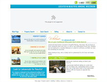 Tablet Screenshot of lakewoods.net
